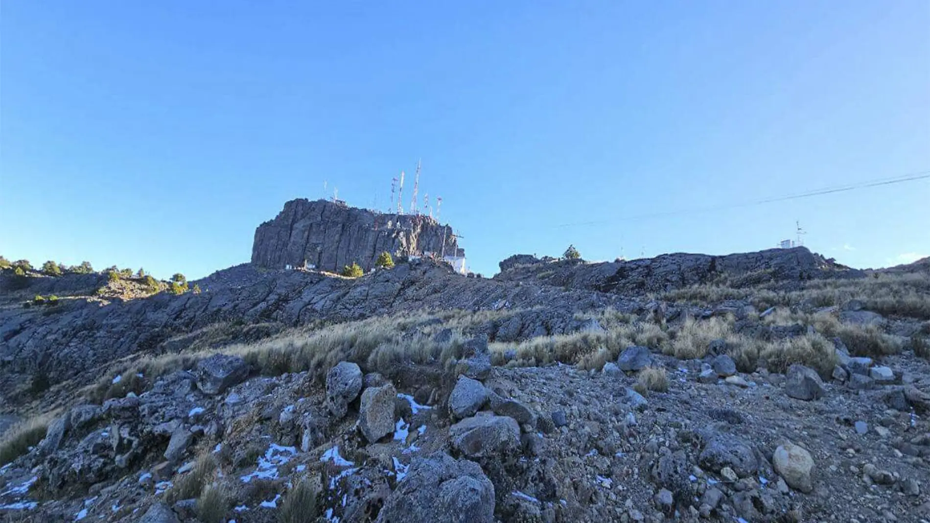 Cofre de Perote sin nieve